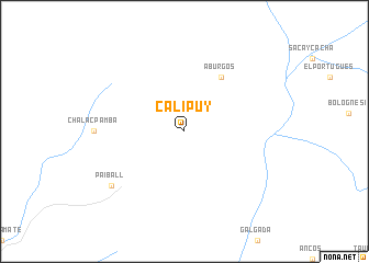 map of Calipuy