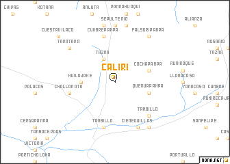 map of Caliri