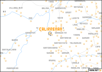 map of Calirrenan