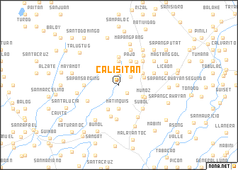 map of Calisitan