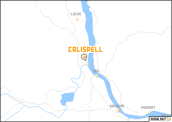map of Calispell