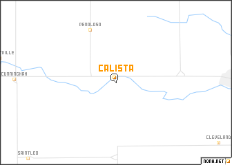 map of Calista
