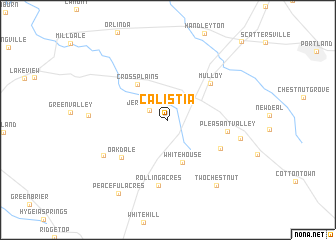 map of Calistia