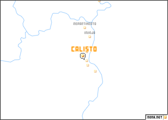 map of Calisto