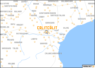 map of Calitcalit