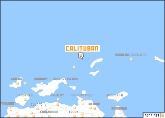 map of Calituban