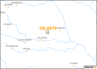 map of Caliuete