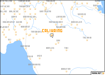 map of Caliwaing