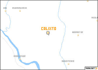 map of Calixto