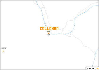 map of Callahan