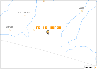 map of Callahuacán