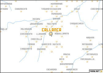 map of Callanca