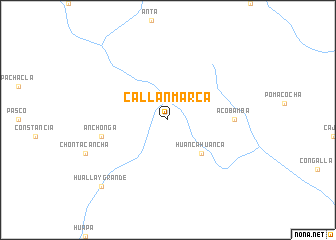 map of Callanmarca