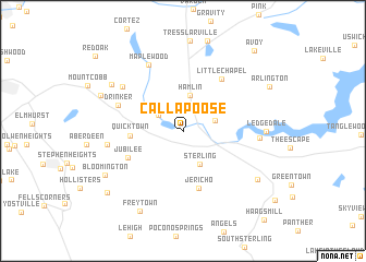 map of Callapoose