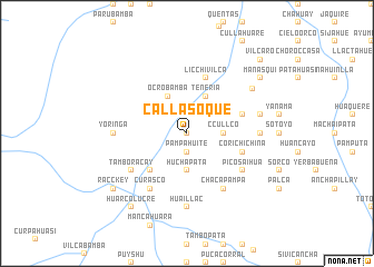 map of Callasoque