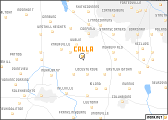 map of Calla