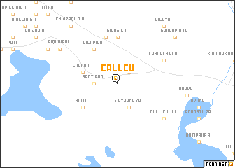 map of Callcu