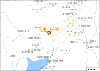 map of Callejas