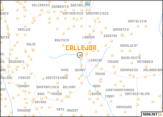 map of Callejon