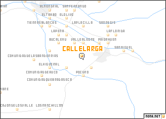 map of Calle Larga