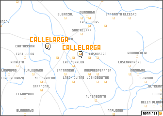 map of Callelarga