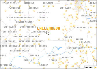 map of Calle Nueva