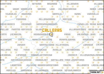 map of Calleras