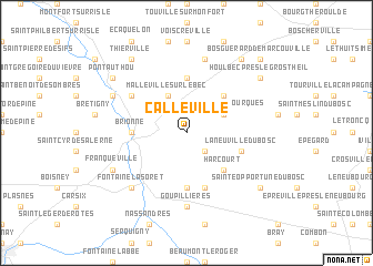 map of Calleville