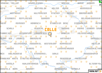 map of Calle