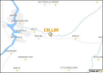 map of Callon