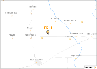 map of Call