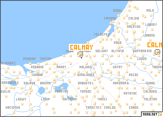 map of Calmay