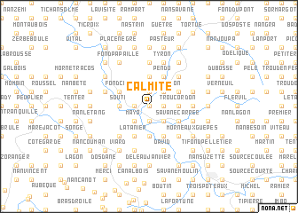 map of Calmite