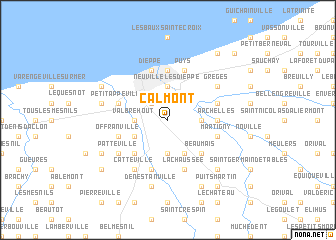 map of Calmont