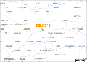 map of Calmont