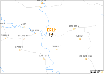 map of Calm