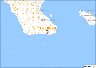 map of Caloban
