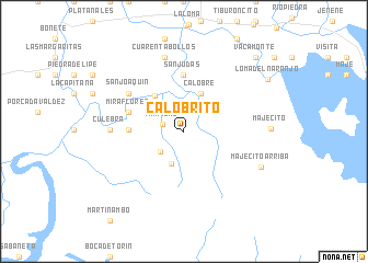 map of Calobrito