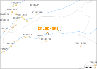 map of Calochave