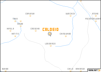 map of Caloeio