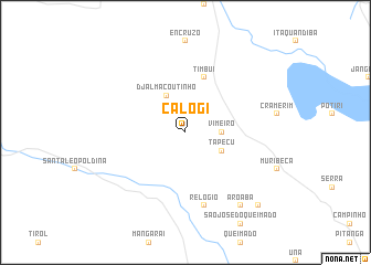 map of Calogi