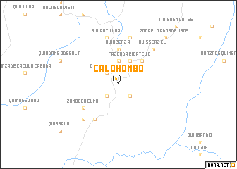 map of Calohombo