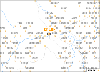 map of Calok