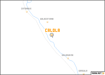 map of Calola