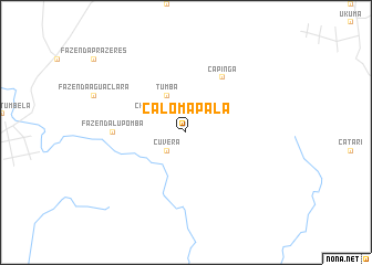 map of Calomapala