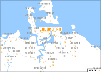 map of Calomotan