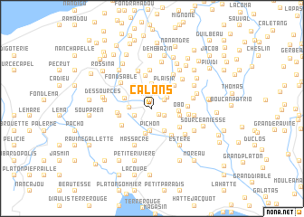 map of Calons