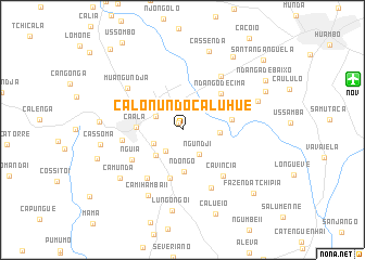 map of Calonundo Caluhue