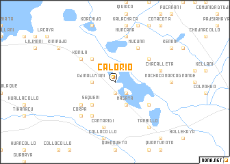 map of Calorio