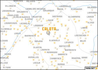 map of Calota